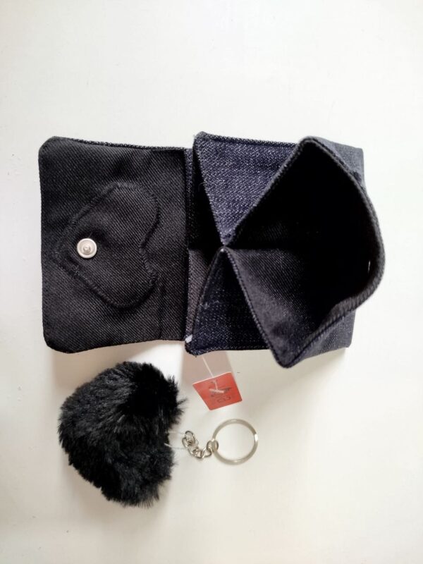 Cartera de corazón con llavero - Imagen 5